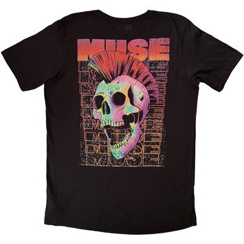Сорочка Muse Punk Skull (Back Print) Black S Сорочка - 2