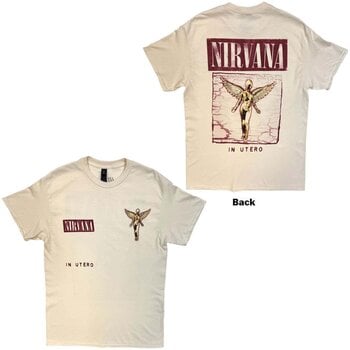 T-särk Nirvana In Utero Cover (Back Print) Natural 2XL T-särk - 3
