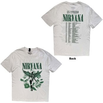 Košulja Nirvana In Utero Green (Back Print) White S Košulja - 3