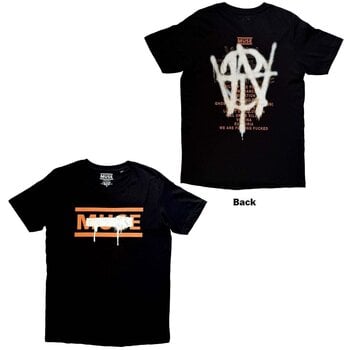 Skjorte Muse Grafitti Tracklist (Back Print) Black XL Skjorte - 3