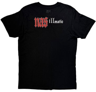 T-Shirt Nas The World Is Yours (Back Print) Black XL T-Shirt - 5