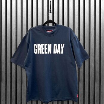 T-krekls Green Day American Idiot Grenade (Back Print) Navy Blue S T-krekls - 2