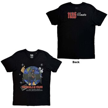 Košulja Nas The World Is Yours (Back Print) Black M Košulja - 3