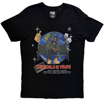 Košulja Nas The World Is Yours (Back Print) Black M Košulja - 4