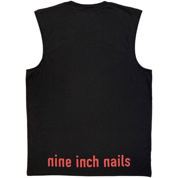 Košulja Nine Inch Nails Red Logos (Back Print) Black L Košulja - 2