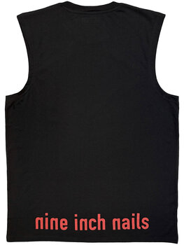 Košulja Nine Inch Nails Red Logos (Back Print) Black L Košulja - 5
