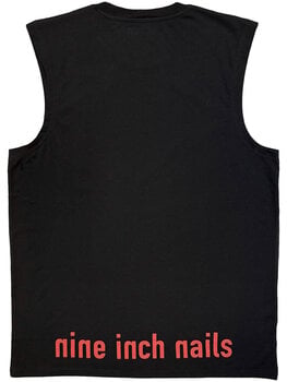 T-skjorte Nine Inch Nails Red Logos (Back Print) Black XL T-skjorte - 5