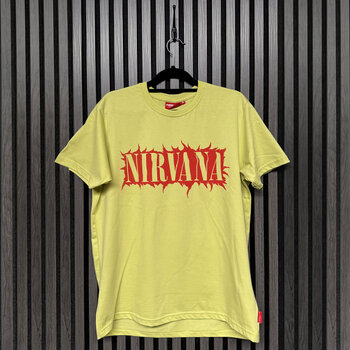 T-krekls Nirvana In Utero Angel (Back Print) Green XL T-krekls - 5