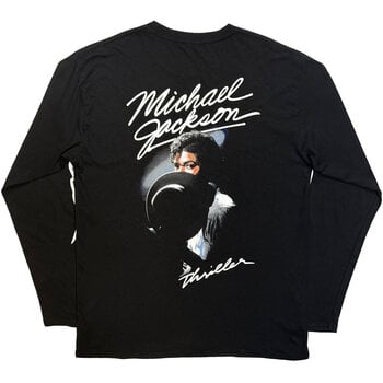Πουκάμισο Michael Jackson Thriller / Hat Poses (Back Print) Black M Πουκάμισο - 2