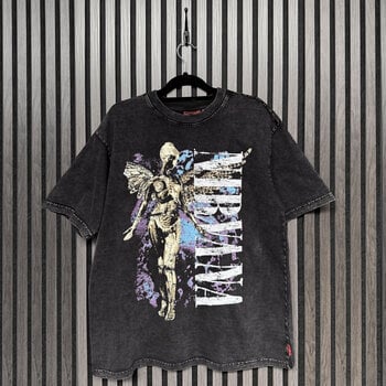 Tricou Nirvana In Utero Angel Wash (Back Print) Black L Tricou - 5