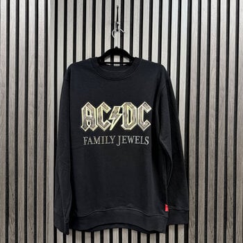 Hoodie AC/DC Family Jewels (Back Print) Black L Hoodie - 4