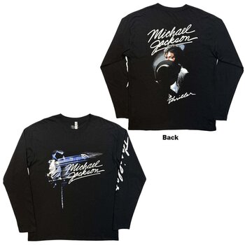 Tričko Michael Jackson Thriller / Hat Poses (Back Print) Black 2XL Tričko - 3