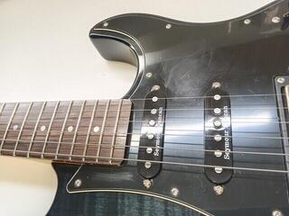 Elektriska gitarrer Yamaha Pacifica 612VIIFM Translucent Black Elektriska gitarrer (Begagnad) - 2