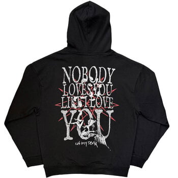 Толстовка з капюшоном Bring Me The Horizon Nobody Loves You (Back & Sleeve Print) Black М Толстовка з капюшоном - 2