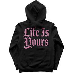 Kapuco Foals Life Is Yours Text (Back Print) Black S Kapuco - 1
