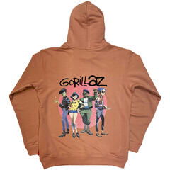 Kapuco Gorillaz Group Circle Rise (Back Print) Pink XL Kapuco - 1
