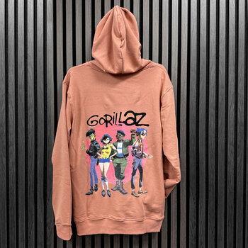 Kapuco Gorillaz Group Circle Rise (Back Print) Pink 2XL Kapuco - 3