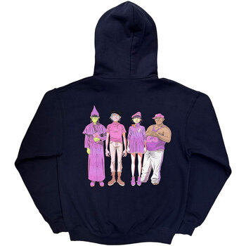 Толстовка з капюшоном Gorillaz Cracker Island (Back Print) Navy Blue L Толстовка з капюшоном - 2