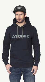 Ski-trui en T-shirt Atomic Alps Hoodie Darkest Blue L Capuchon - 3
