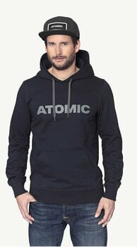 Ski-trui en T-shirt Atomic Alps Mens Hoodie Darkest Blue M 19/20 - 3
