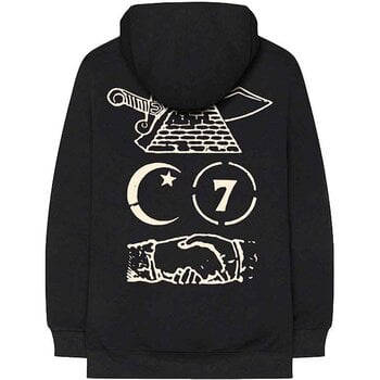 Capuchon Nas Symbols (Back Print) Black L Capuchon - 2