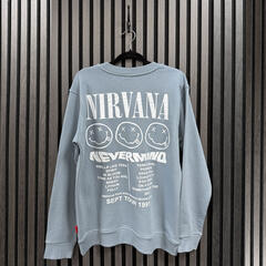 Kapuco Nirvana Nevermind Tour 1991 (Back Print) Blue M Kapuco - 2