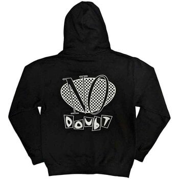 Kapuco No Doubt Checker Logo (Back Print) Black XL Kapuco - 2