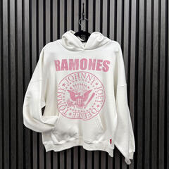 Hoodie Ramones Pink Presidential Seal Natural M Femme Hoodie - 1