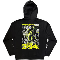 Kapuco Rob Zombie Die Twice (Back & Sleeve Print) Black 2XL Kapuco - 1