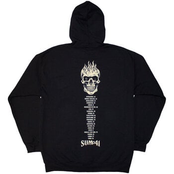 Majica Sum 41 Tour '24 Pocket Logo & Skull Back (Back Print & Ex-Tour) Black S Majica - 2