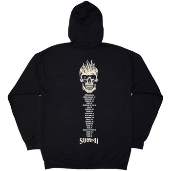 Capuchon Sum 41 Tour '24 Pocket Logo & Skull Back (Back Print & Ex-Tour) Black L Capuchon - 2