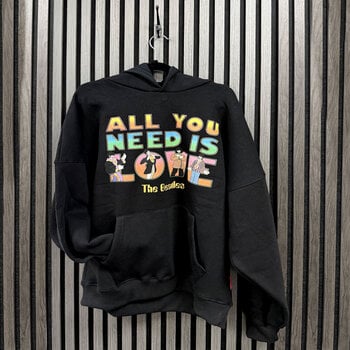 Hoodie The Beatles AYNIL Stacked Black XL Femme Hoodie - 2