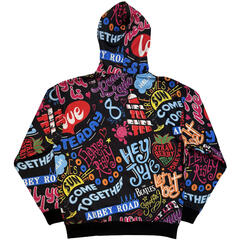 Kapuco The Beatles Song Titles (All Over Print) Black M Kapuco - 1