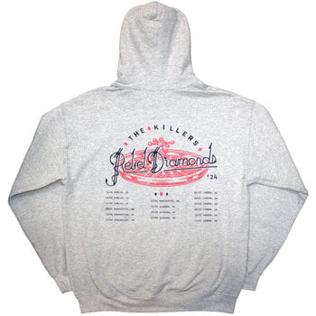 Capuchon The Killers Tour '24 Roulette Wheel (Back Print & Ex-Tour) Grey M Capuchon - 2