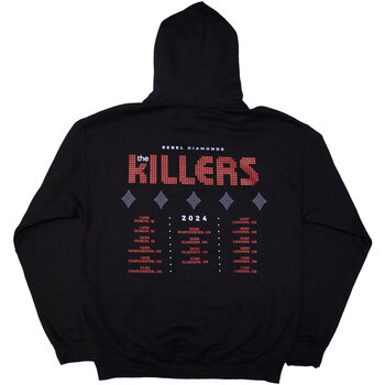 Kapuco The Killers Tour '24 Rebel Diamonds (Back Print & Ex-Tour) Black S Kapuco - 2