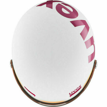 Ski Helmet UVEX Hlmt 500 Visor Ski Helmet White/Pink Mat 52-55 cm 19/20 - 5