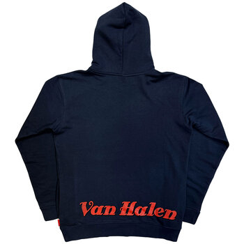 Kapuco Van Halen Pinup Motorcycle (Back Print) Navy Blue M Kapuco - 2