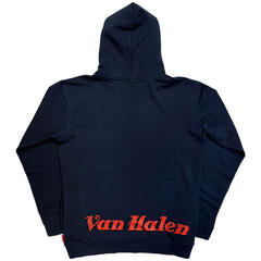 Kapuco Van Halen Pinup Motorcycle (Back Print) Navy Blue XL Kapuco - 1