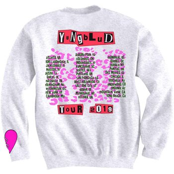 Kapuco Yungblud Tour (Back & Sleeve Print) White S Kapuco - 2