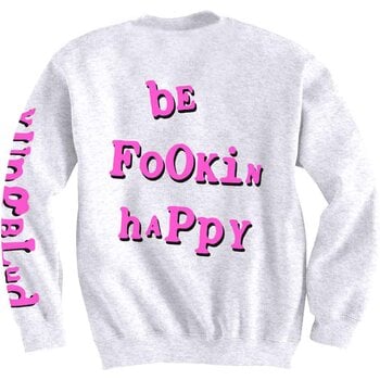 Kapuco Yungblud Raver Smile (Back & Sleeve Print) White S Kapuco - 2