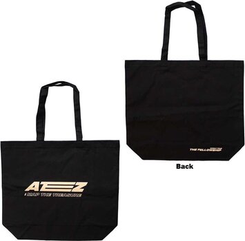 Music bag Ateez Fellowship Map The Treasure (Back Print & Ex-Tour) Τσάντα ώμου Black - 3