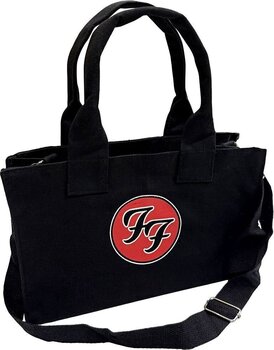 Music bag Foo Fighters FF Logo (Back Print) Tote Bag Black - 3