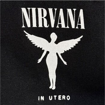 Glazbena torba Nirvana In Utero (Back Print) Torba za rame Black - 2