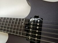 HILS Guitars HN3 NEXT Baritone Deep Purple Metallic Headless gitara