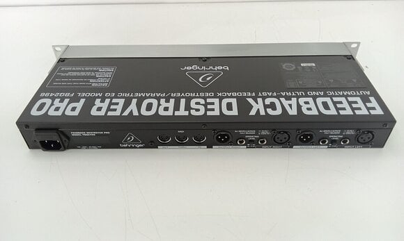 Reductor de feedback Behringer FBQ2496 FEEDBACK DESTROYER PRO Reductor de feedback (Folosit) - 3