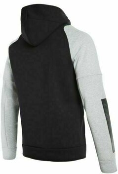Sweatshirt Dainese Full-Zip Hoodie Black/Melange L - 2