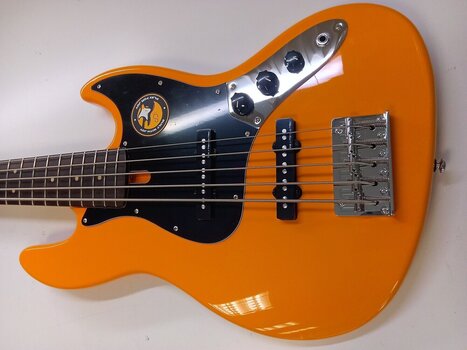 5-snarige basgitaar Sire Marcus Miller V3P-5 Orange 5-snarige basgitaar (Zo goed als nieuw) - 2