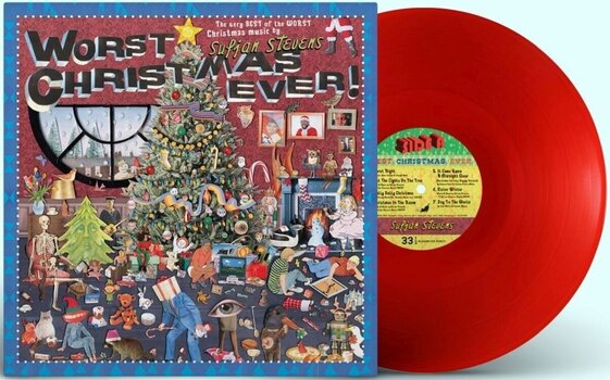 Hanglemez Sufjan Stevens - Worst Christmas Ever! (Rudolph Red Coloured) (LP) - 2