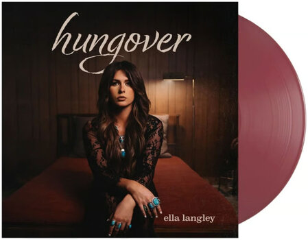 Vinyl Record Ella Langley - Hungover (Burgundy Coloured) (140 g) (LP) - 2