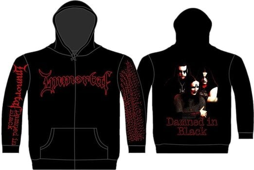 Kapuco Immortal Damned In Black Black XL Kapuco - 2